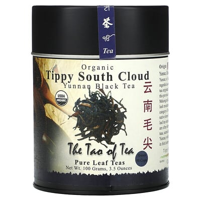 Органический черный чай The Tao of Tea Yunnan Tippy South Cloud 100 g