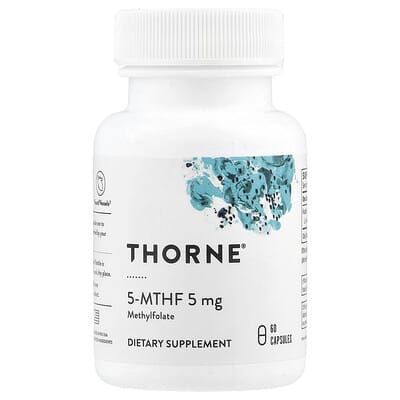 Thorne 5-MTHF, 5 mg, 60 капсул