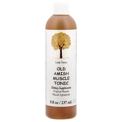Caleb Treeze Organic Farm Old Amish Muscle Tonic 8 fl oz (237 ml)