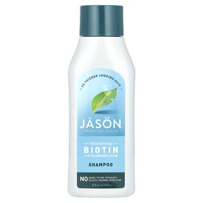 Thickening Biotin + Hyaluronic Acid Shampoo, 16 fl oz (473 ml)