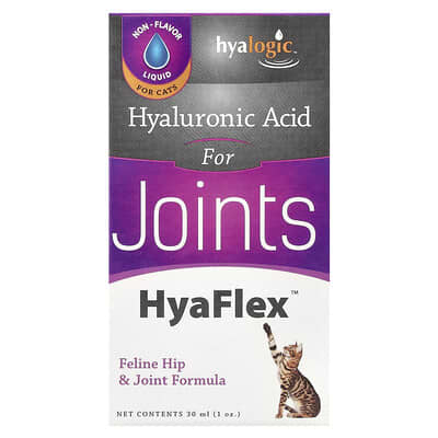 HyaFlex™, Hyaluronic Acid для суставов, для кошек, 1 oz (30 ml)