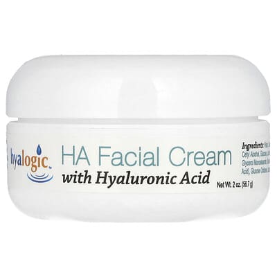 Сыворотка для лица HA Facial Cream с гиалуроновой кислотой, без отдушек, 2 oz (56.7 g)