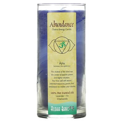 Свеча Chakra Energy, Abundance, Indigo, 11 oz