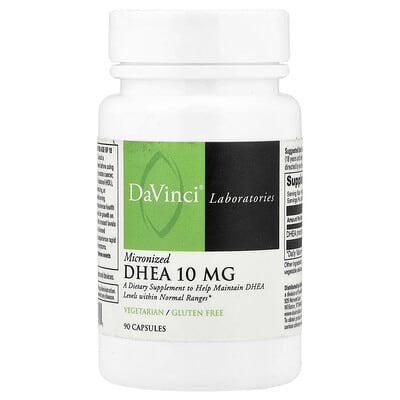 DaVinci Laboratories микронизированный DHEA, 10 mg, 90 капсул