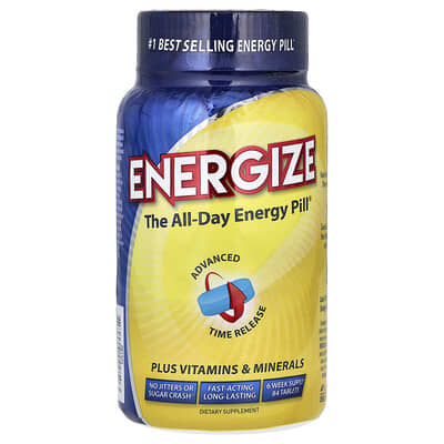Energize, The All Day Energy Pill®, 84 Tablets