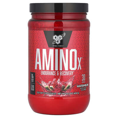 BSN AminoX®, Выносливость и восстановление, Арбуз, 15.3 oz (435 g)