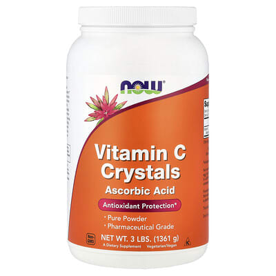 Vitamin C Crystals, 3 lbs (1,361 g)