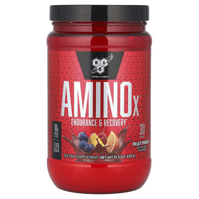 AminoX® Endurance & Recovery, Fruit Punch, 15.3 oz (435 g)
