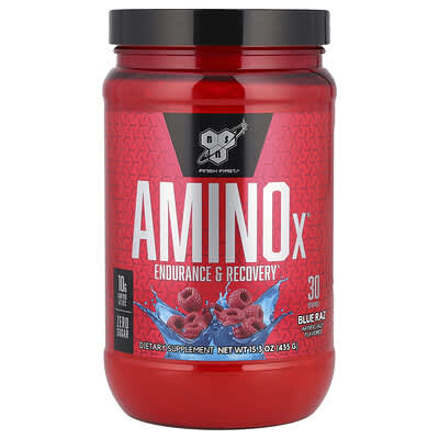 AminoX®, Endurance & Recovery, Blue Raz, 15.3 oz (435 g)