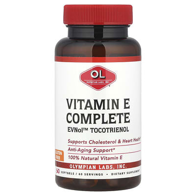 Vitamin E Complete, 60 Softgels