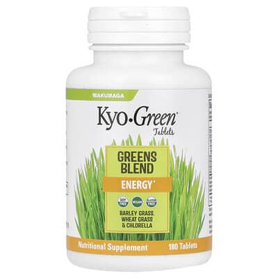 Kyo-Green, Greens Blend, Energy, 180 таблеток