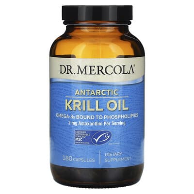 Antarctic Krill Oil, 180 Capsules