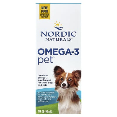 Omega-3 Pet™, для собак и кошек, 2 fl oz (60 ml)