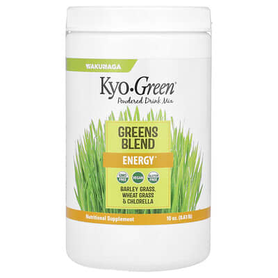 Kyo-Green порошковый напиток, смесь зелени, 10 oz (0.63 lb)