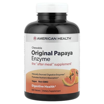 Original Chewable Papaya Enzyme, 600 таблеток