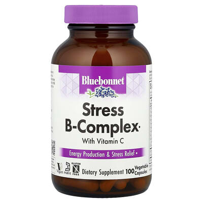 Stress B-Complex, 100 Vegetable Capsules