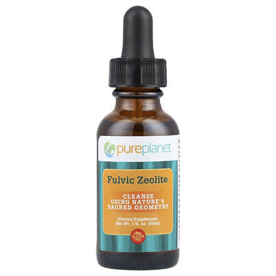 Fulvic Zeolite, 1 fl oz (30 ml)