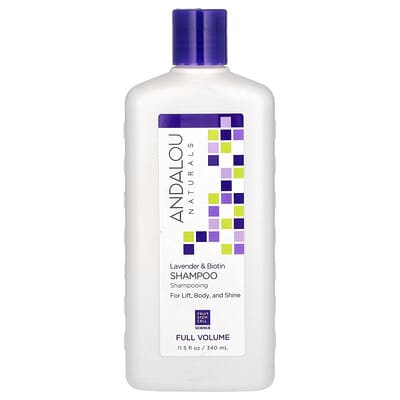 Шампунь, Full Volume, лаванда и биотин, 11.5 fl oz (340 ml)