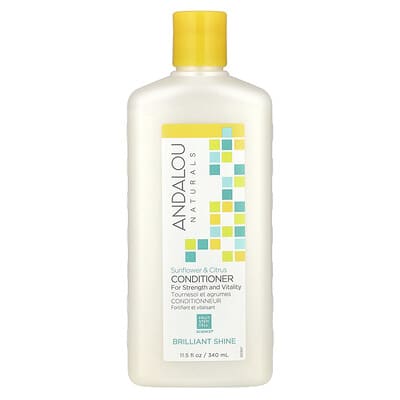 Conditioner, Brilliant Shine, Sunflower & Citrus, For Strength and Vitality, 11.5 fl oz (340 ml)