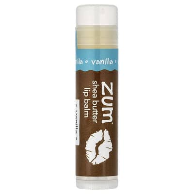 Бальзам для губ Zum Kiss Shea Butter Vanilla, 0.15 oz