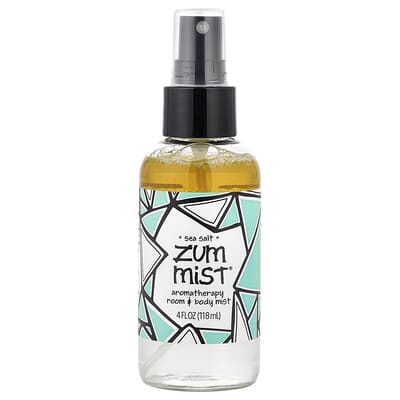 Ароматерапевтический мист для тела и помещения Zum Mist®, Sea Salt, 4 fl oz (118 ml)