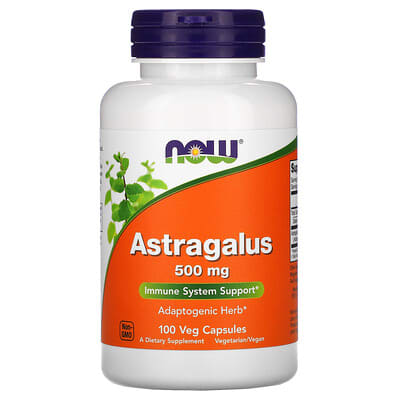 Astragalus, 500 mg, 100 вегетарианских капсул