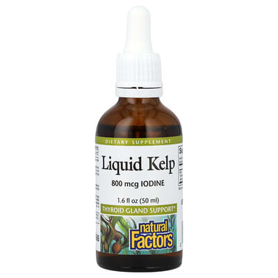 Жидкий кельп, 800 mcg, 1.6 fl oz (50 ml)
