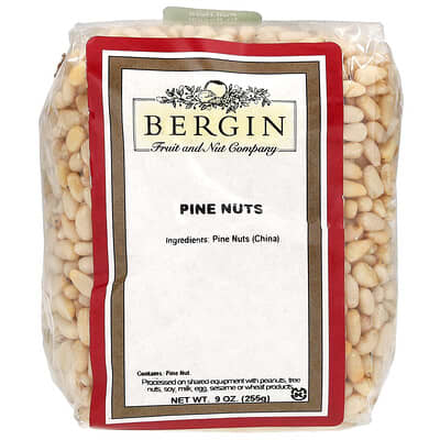 Bergin Fruit and Nut Company Кедровые орехи, 9 oz (255 g)