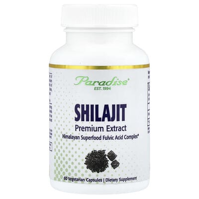 Shilajit Premium Extract, 250 mg, 60 Vegetarian Capsules