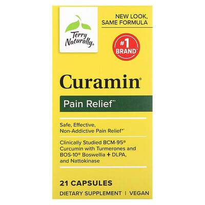 Curamin®, для облегчения боли, 21 капсула