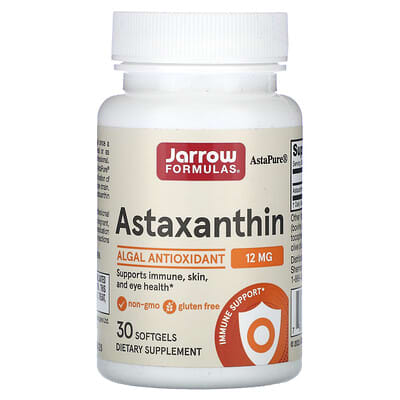 Астаксантин Jarrow Formulas, 12 mg, 30 Softgels