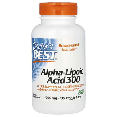 Alpha-Lipoic Acid 300, 300 mg, 180 Veggie Caps