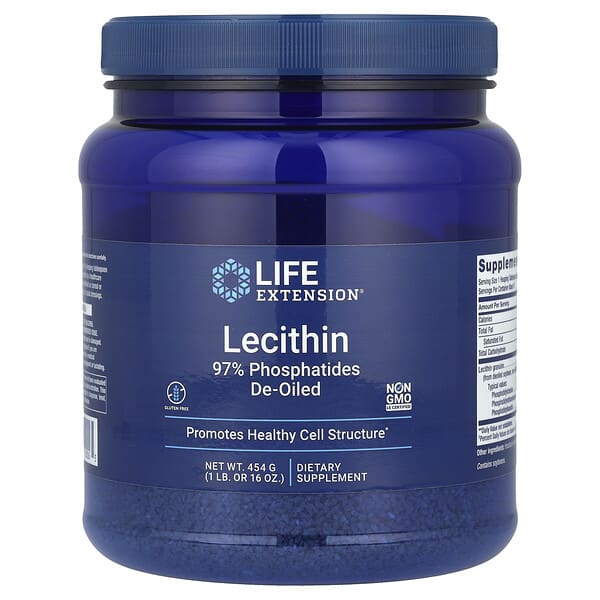 Life Extension лецитин, 1 lb (454 g)