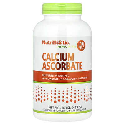 Добавка для иммунитета Calcium Ascorbate, 16 oz (454 g)