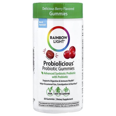 Пробиотик Probiolicious Gummies, вкус ягоды, 50 шт.