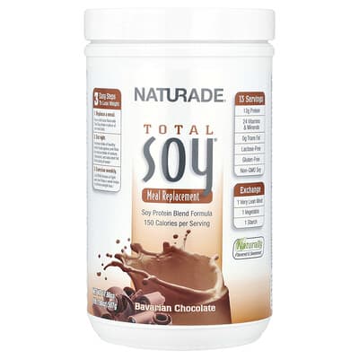 Заменитель пищи Total Soy®, Bavarian Chocolate, 1 lb 1.88 oz (507 g)