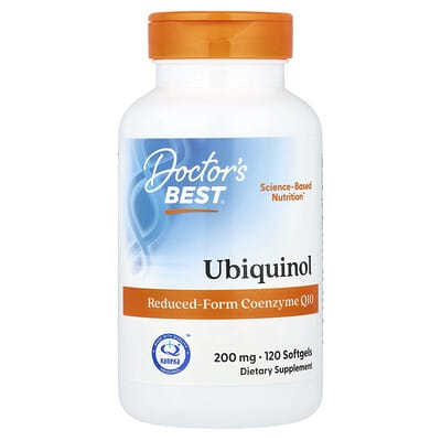 Убихинол, 200 mg, 120 мягких капсул