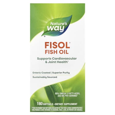 Fisol® Рыбий жир 180 мягких капсул
