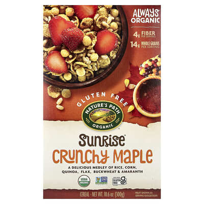 Organic Sunrise Crunchy Maple Cereal, 10.6 oz (300 g)