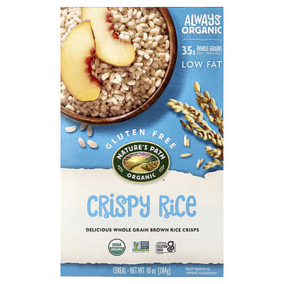 Nature's Path Органические хрустящие рисовые хлопья, 10 oz (284 g)