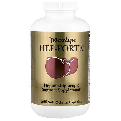 Naturally Vitamins Marlyn®, Hep-Forte®, 500 мягких желатиновых капсул