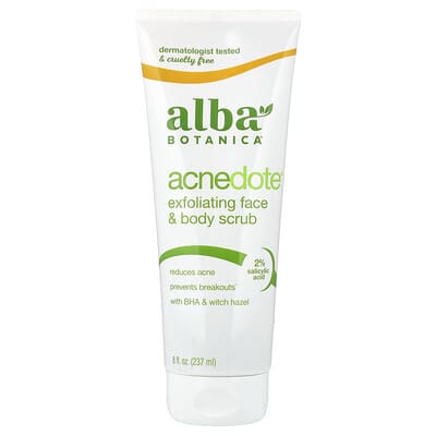 Скраб для лица и тела Acnedote®, 8 fl oz (237 ml)