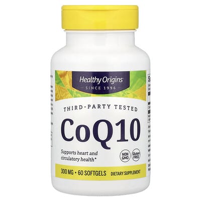 CoQ10, 300 mg, 60 мягких капсул