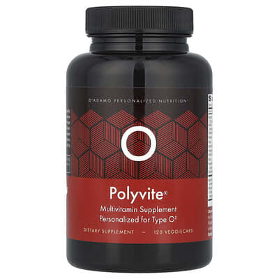 Polyvite® O, Мультивитаминная добавка, 120 вегетарианских капсул