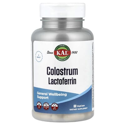 Колострум KAL Colostrum Lactoferrin, 60 VegCaps