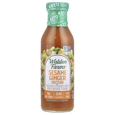 Заправка кунжутно-имбирная, 12 fl oz (355 ml)