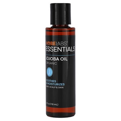 Hobe Labs Essentials органическое масло жожоба, 4 fl oz (118 ml)