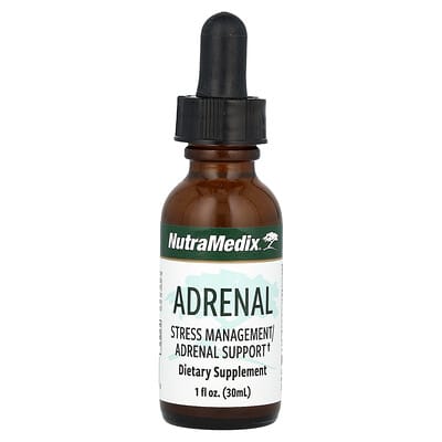 NutraMedix Поддержка надпочечников при стрессе, 1 fl oz (30 ml)