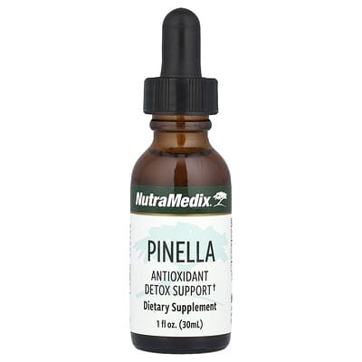 NutraMedix Pinella, антиоксидантная поддержка детокса, 1 fl oz (30 ml)