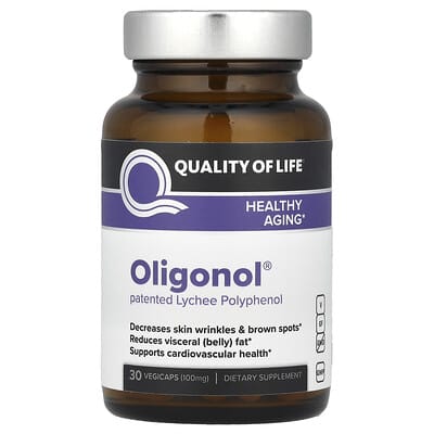 Oligonol®, 100 mg, 30 вегетарианских капсул